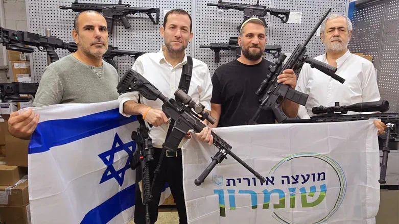דגן עם רובי הצלפים