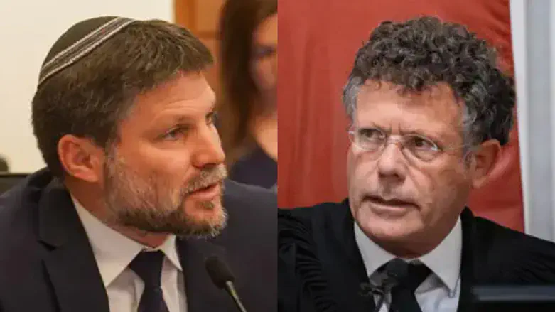 Бецалель Смотрич и Ицхак Амит