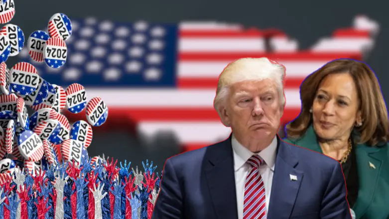 Дональд Трамп и Камала Харрис