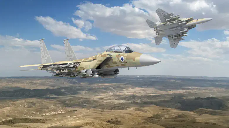 Digital visualization of the future F-15s