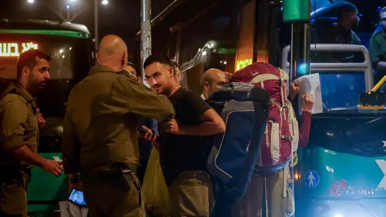 גיוס חיילי מילואים