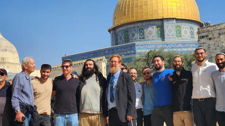 יהודה גליק בעלייה להר הבית