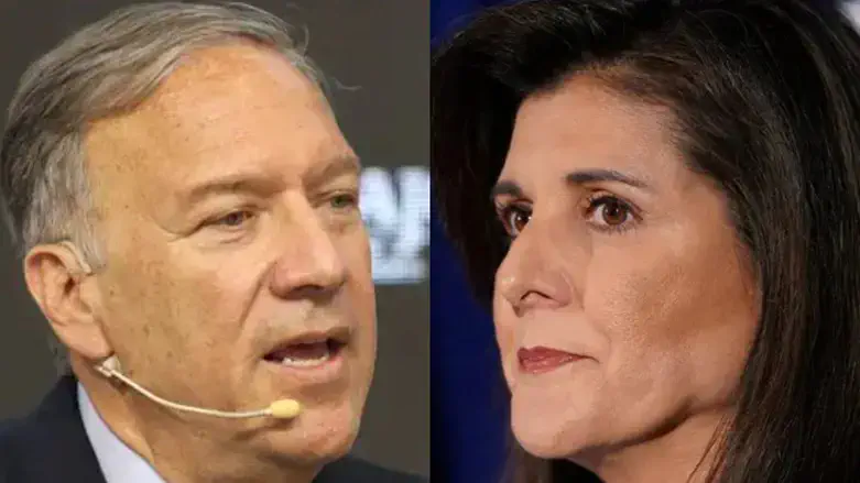 ניקי היילי ומייק פומפאו