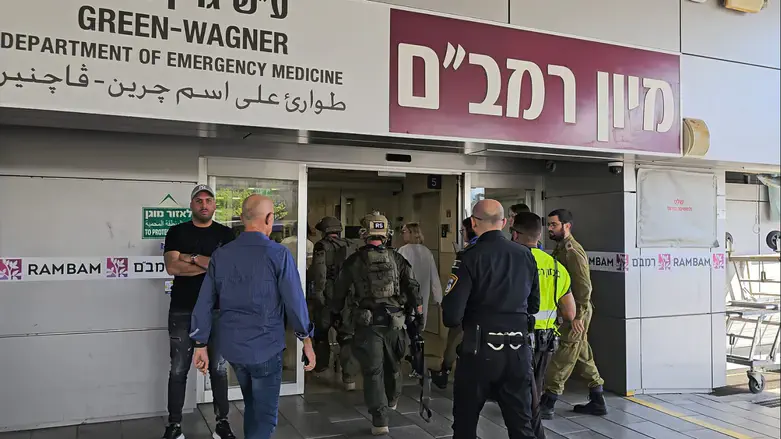 פינוי הפצוע מלבנון לבית החולים רמב"ם