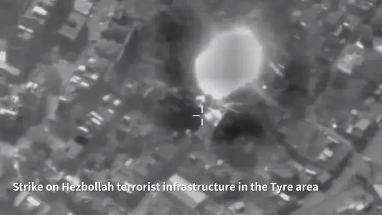 Strikes on Hezbollah targets in Tyre