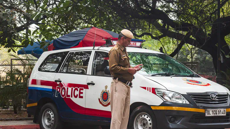 Indian police, archive