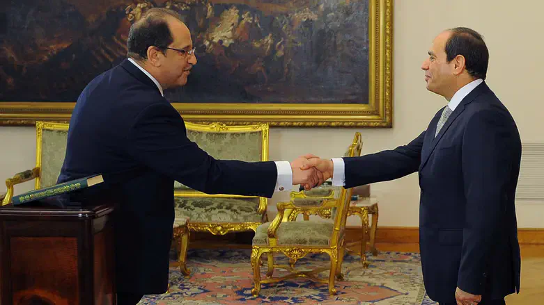 ראש המודיעין המצרי ונשיא מצרים א-סיסי