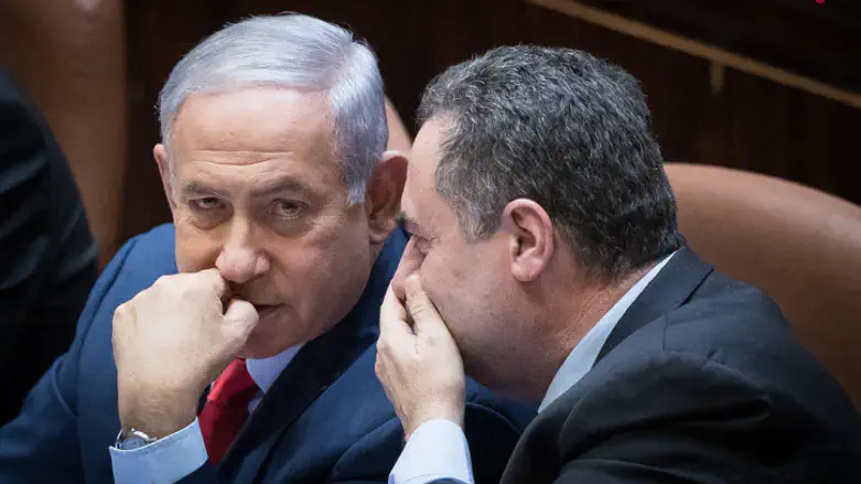 Исраэль Кац и Биньямин Нетаньяху