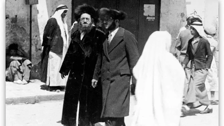 הרב חרלפ עם הרב יוסף דוד