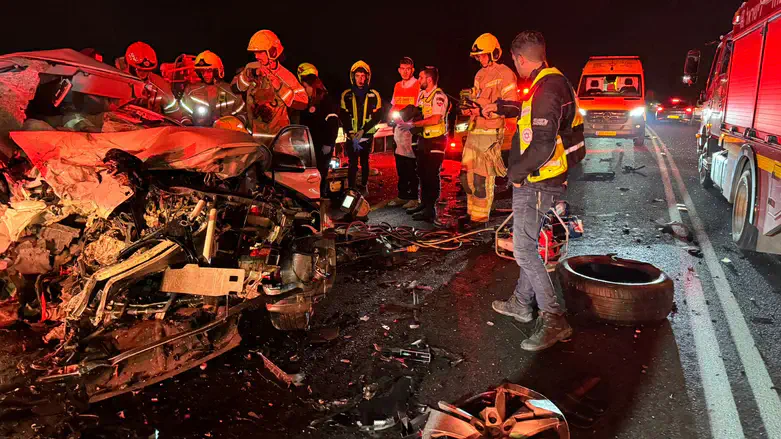 На месте смертельного ДТП на шоссе №42