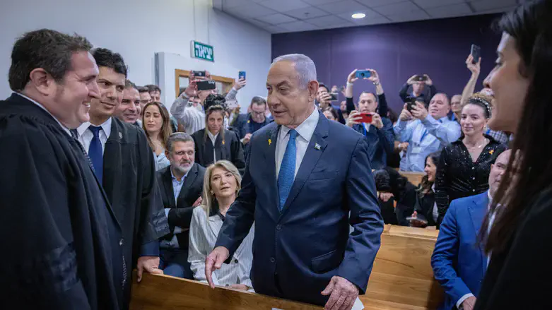 נתניהו בבית המשפט
