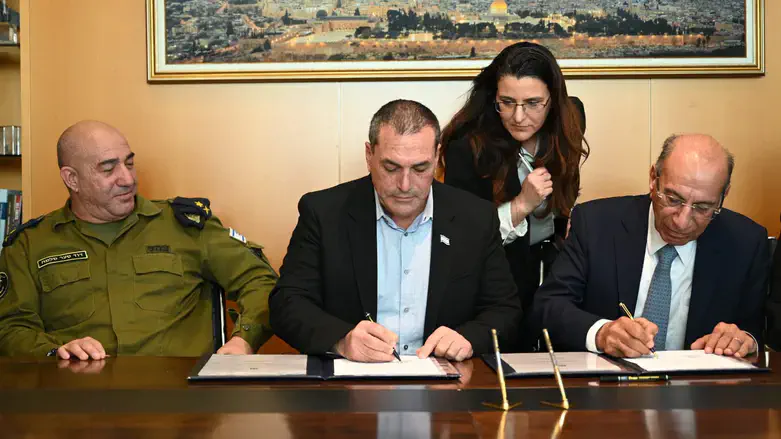 החתימה על ההסכם