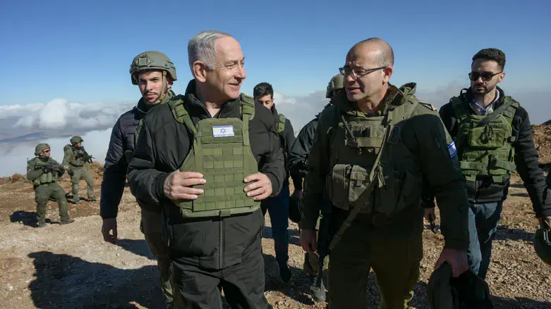 Benjamin Netanyahu in Syria
