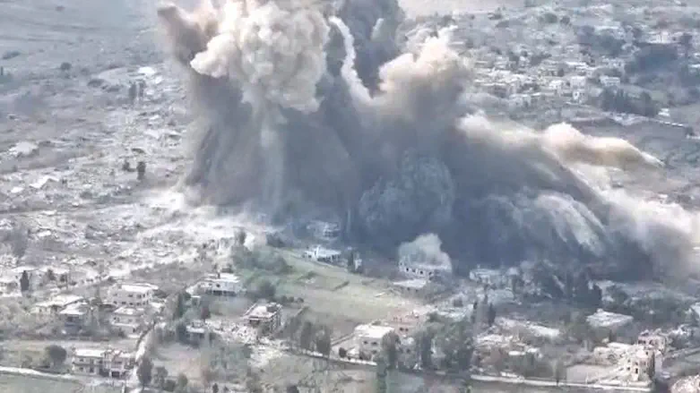 IDF destroys underground terror tunnels in Lebanon