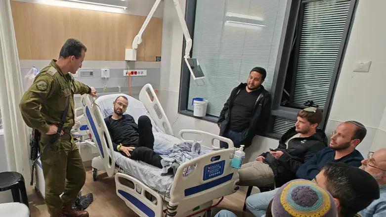 הקצח"ר מבקר את איתמר גלינסקי