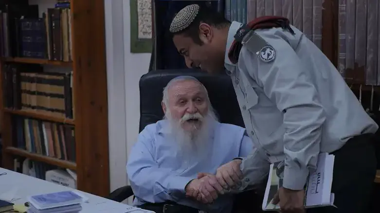 הרב דרוקמן עם הרב שרון צברי