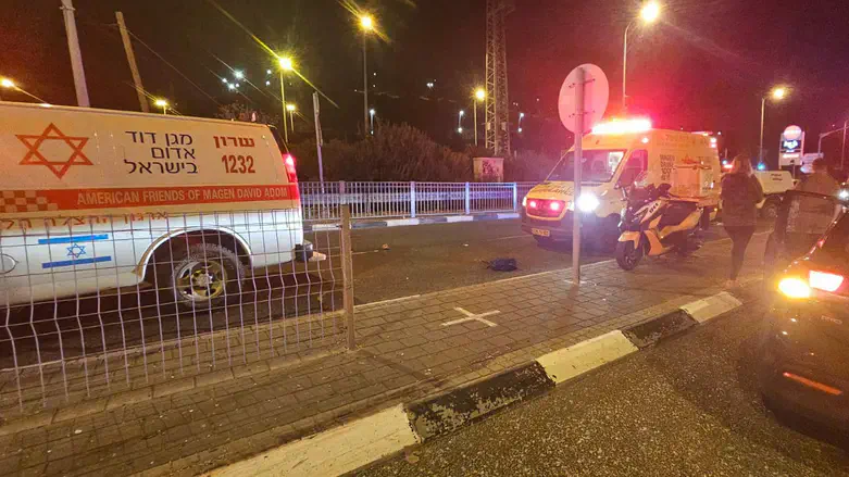 זירת התאונה