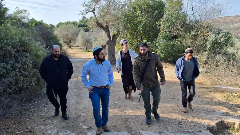 צבי סוכות סייר בעיינות ענר