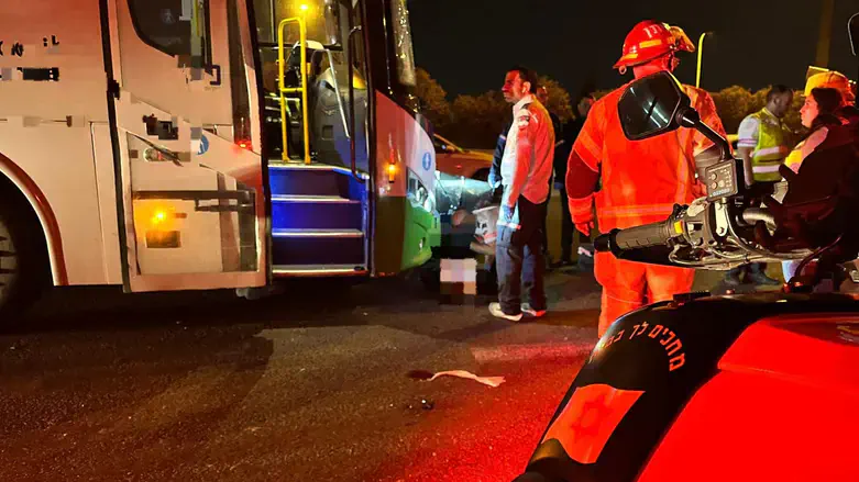 זירת התאונה