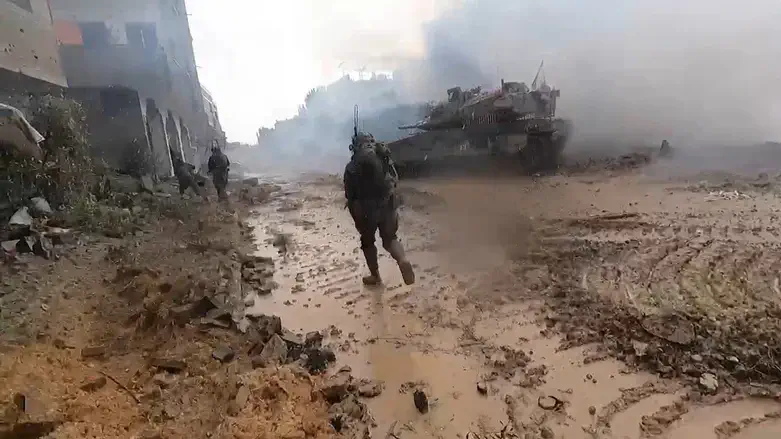 תיעוד מפעילות כוחות חטיבת הנח"ל בבית חאנון