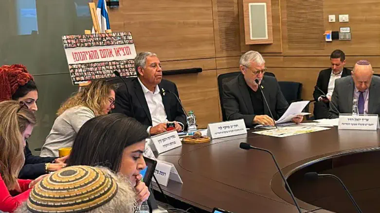 דיון טעון. ח"כ מיקי לוי