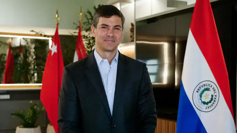 Paraguay's President Santiago Pena
