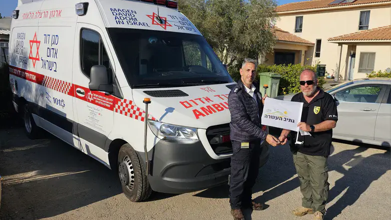 אמבולנסים ממוגני ירי בעוטף עזה