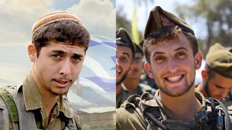 Yehudah, left and Roey, right