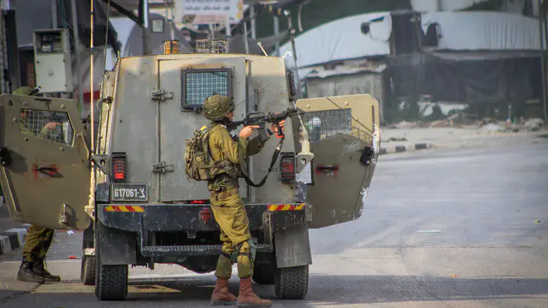 Силы ЦАХАЛа в Самарии