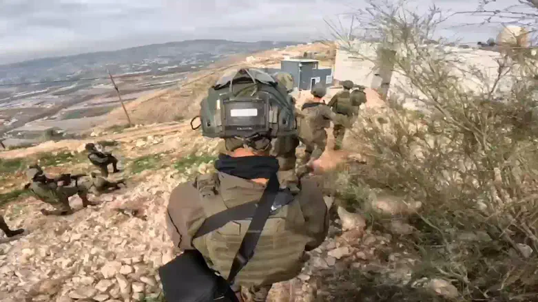 Солдат ЦАХАЛа в Самарии. Иллюстрация