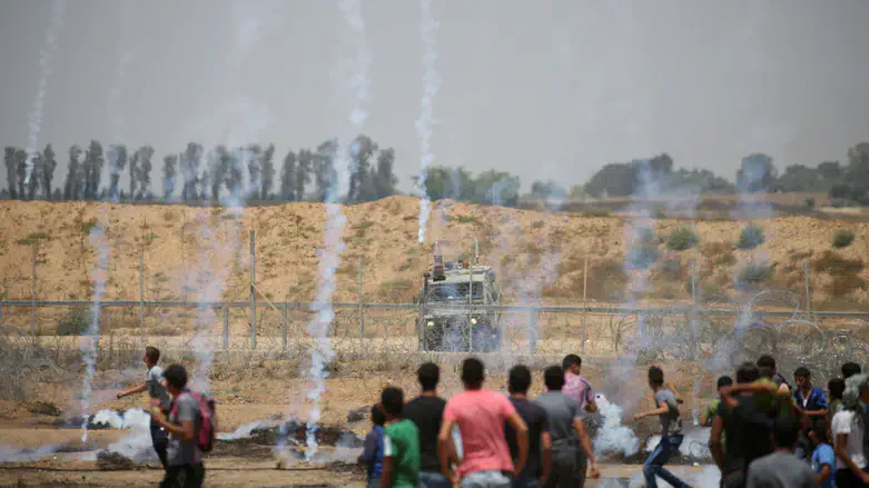 התפרעויות בגבול עזה. לפני השבעה באוקטובר