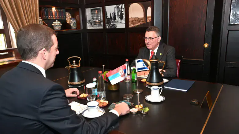 Ministers Sa'ar Marko Đurić