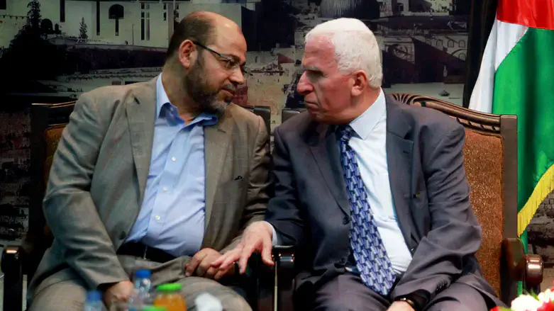 Moussa Abu-Marzouk, Fatah's Azzam al-Ahmed