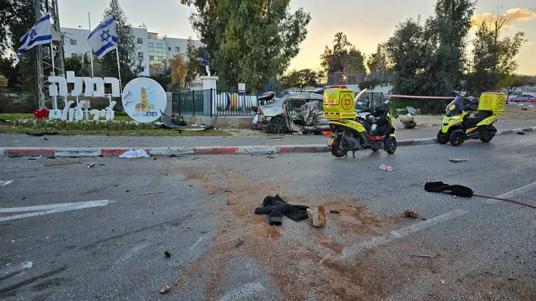 Scene of the crash