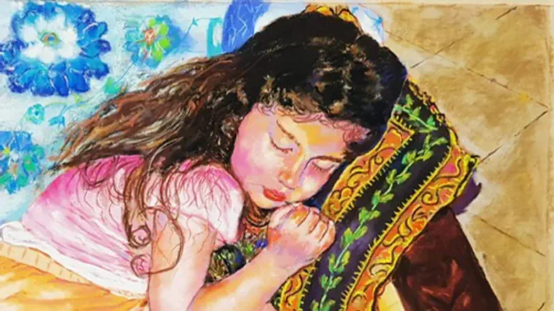 ציור של יוסי מאיר לתערוכה חלום חלמתי.