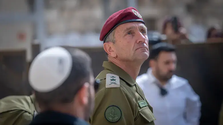 הרמטכ"ל היוצא רב־אלוף הרצי הלוי