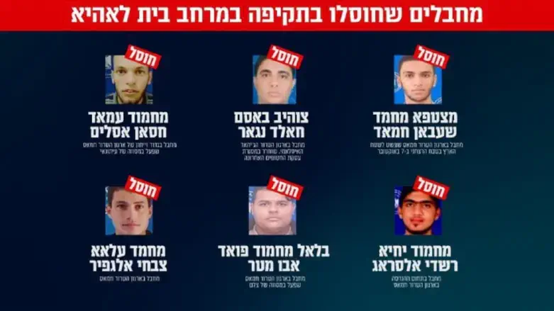 המחבלים שחוסלו