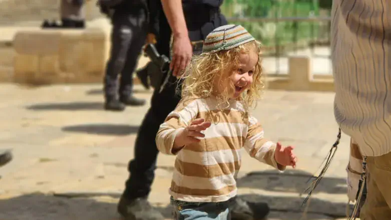 ילד החלקה בהר הבית