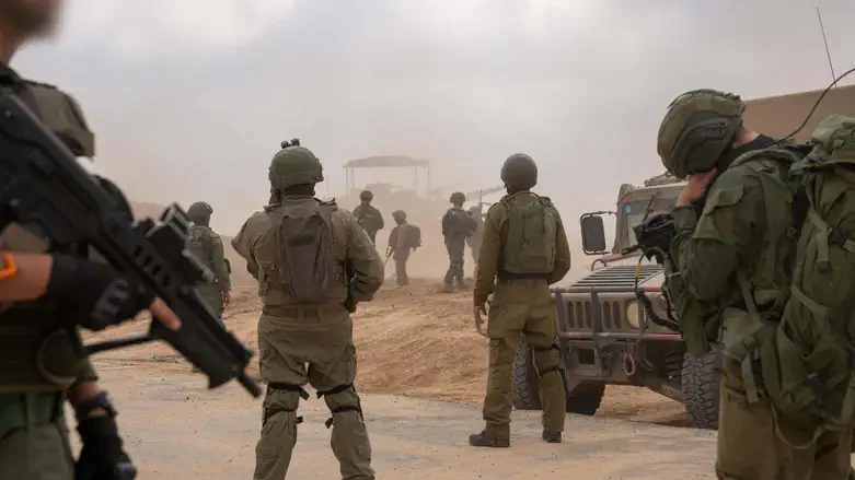 Combat soldiers in Gaza