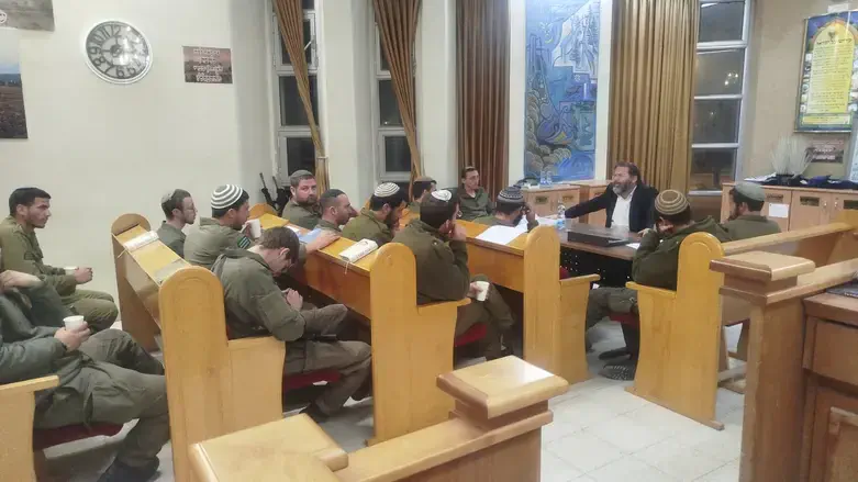 שיעורו של הרב לונדין