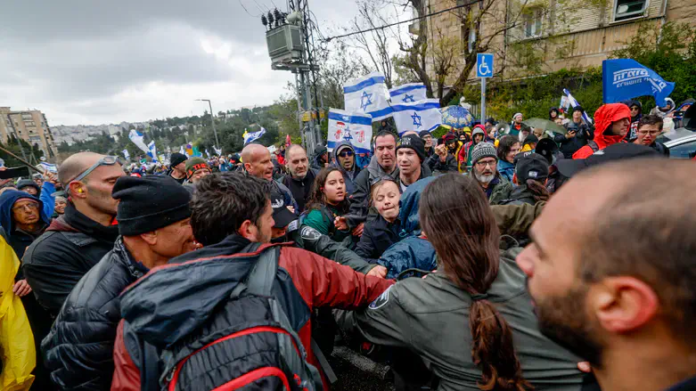 Протест в Иерусалиме