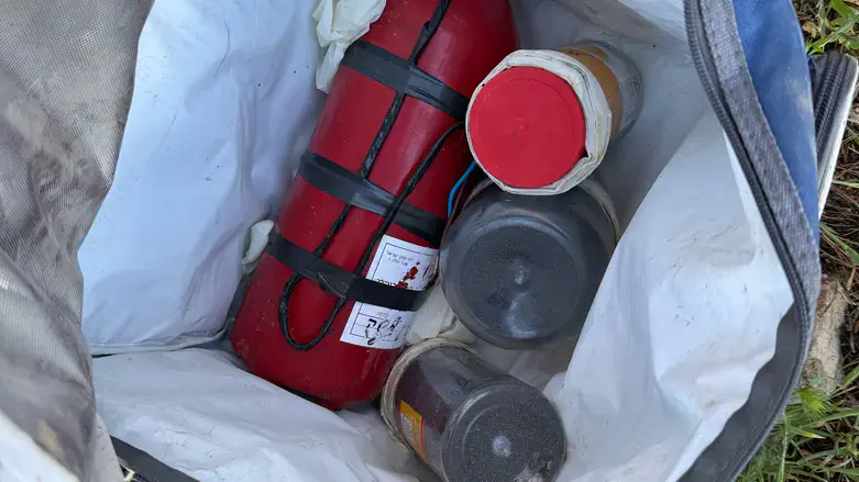 Some of the confiscated weapons