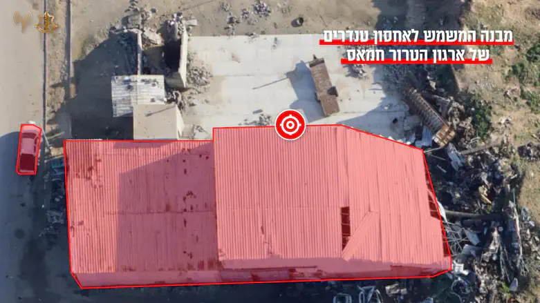 תקיפת מחסן טנדרים של חמאס