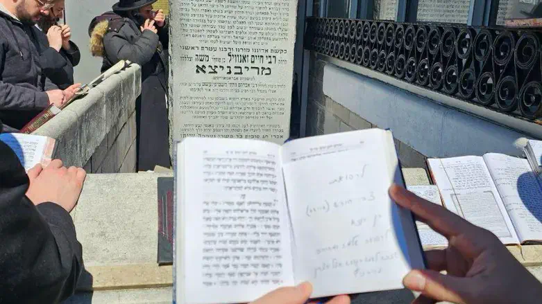 התפילה במתחם הציון