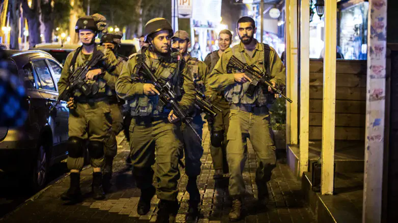 Бойцы ЦАХАЛ. Иллюстрация