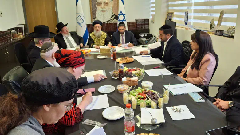 הוועדה למינוי דיינים הנוכחית בכינוסה הראשון