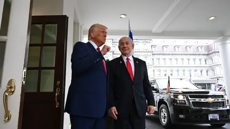 בנימין נתניהו ודונלד טראמפ
