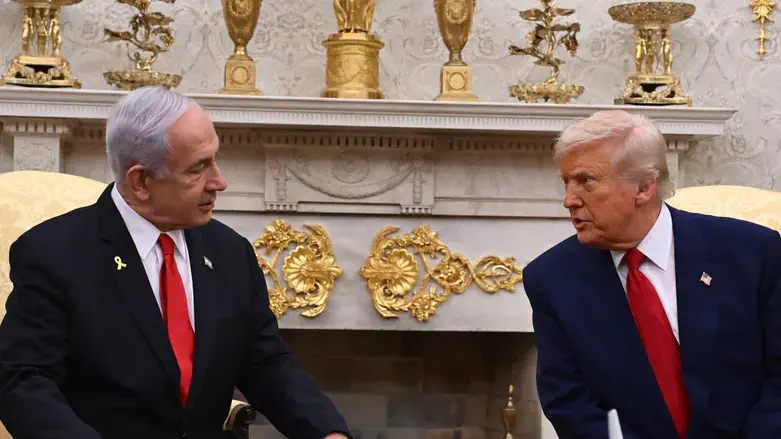 פגישת נתניהו וטראמפ