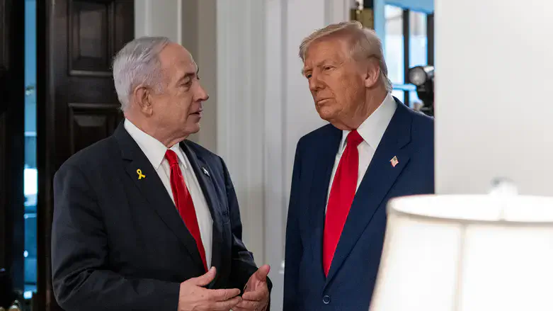 Биньямин Нетаньяху и Донадьд Трамп