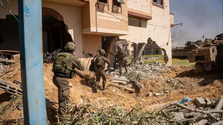 Golani soldiers in Rafah